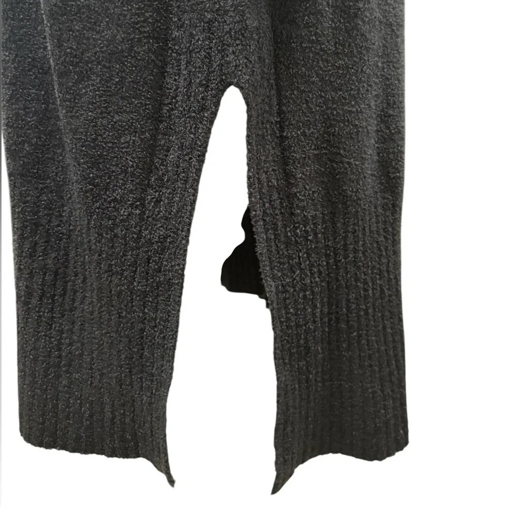 Barefoot Dreams Black Montecito Cozychic Lite Long Cardigan | Size 2X - Picture 8 of 12